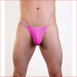 Mens Lycra G-String Hot Pink S/M