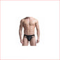 Leather Look Jock Strap 2 Ring L/XL