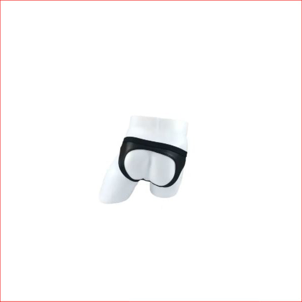 Leather Look Jock Strap 2 Ring L/XL