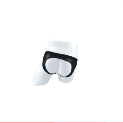 Leather Look Jock Strap 1 Ring L/XL