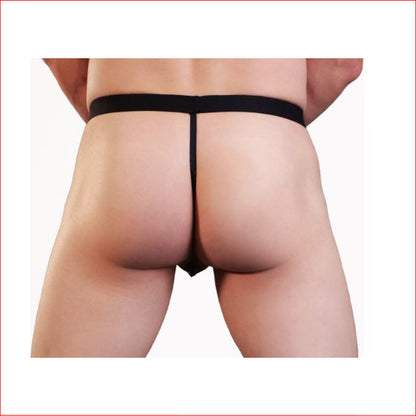 Leather Look Double Studded Pouch L/XL