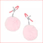 n130 Fluffy Nipple Clamps Pink