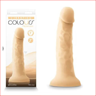 Colours Pleasures 7" Vibrating Dildo
