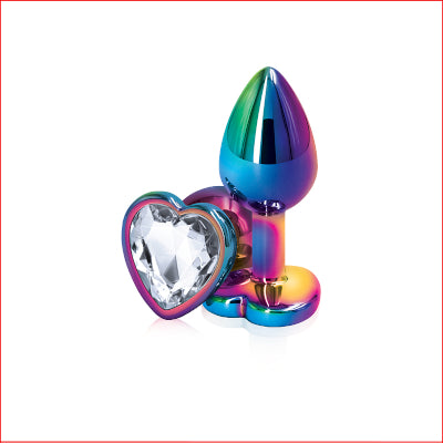 Rear Assets Multicolour Heart Clear- Small