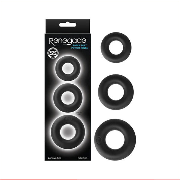 Renegade Super Soft 3pk black