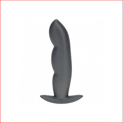 Ouch! Silicone Finger Plug Gun Metal Grey