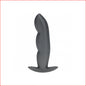 Ouch! Silicone Finger Plug Gun Metal Grey