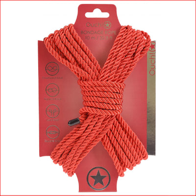 Ouch! Bondage Rope 10m - Red