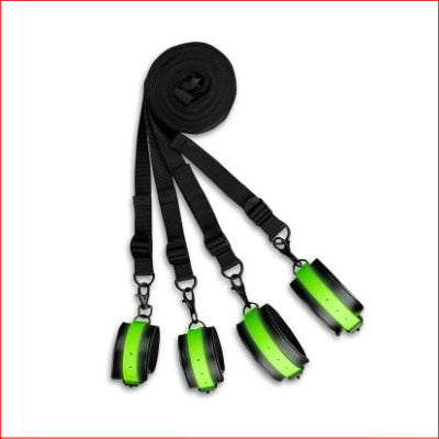 Bed Binding Restraint Kit - Glow in the Dark
