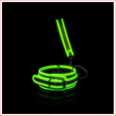Collar & Leash - Glow in the Dark