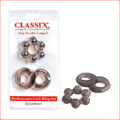 Classix Stay Hard Longer Cock Rings
