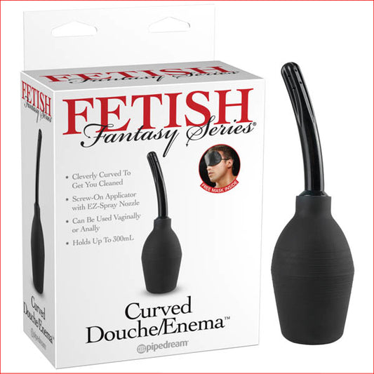 FFS Curved Douche/Enema Black