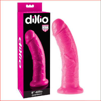 Dillio 8" Dildo Pink