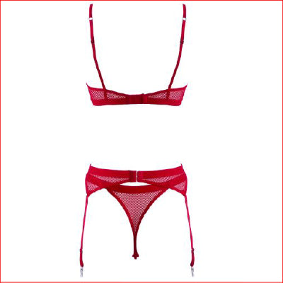 MUSE 3pce Mesh Set Red X-Large