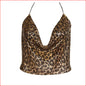 Muse Leopard Glomesh Top