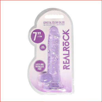 RealRock 7" Crystal Clear Purple