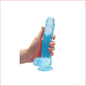 RealRock 8" Crystal Clear Blue