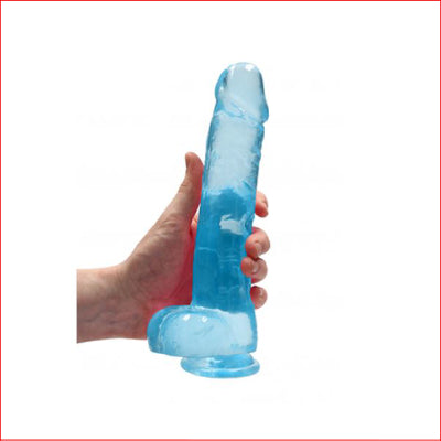 RealRock 9" Crystal Clear Blue