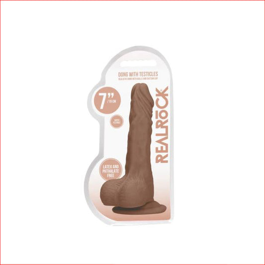 RealRock 7" with Balls Tan