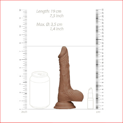 RealRock 7" with Balls Tan