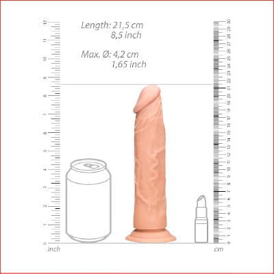 Realrock 8" Dong without Testicles Flesh