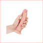 Curved Realistic 7" Dildo Flesh
