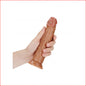 Curved Realistic 7" Dildo Tan