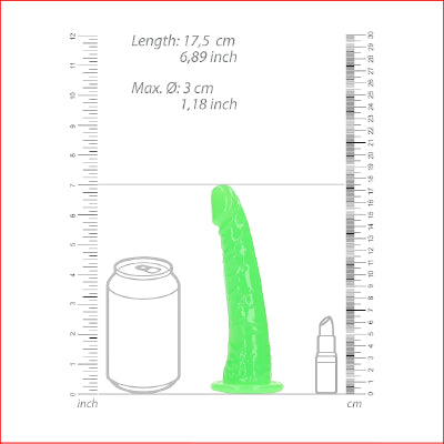 RealRock Glow In The Dark 6" Green