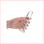 Crystal Clear 6" Straight Clear