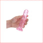 Crystal Clear 6" Straight Pink