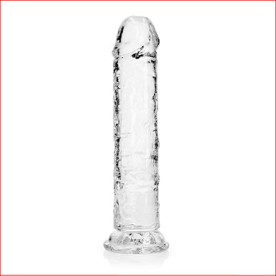 Crystal Clear 8" Straight Translucent