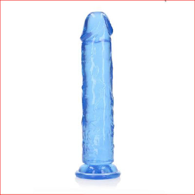 Crystal Clear 10" Straight Blue