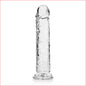Crystal Clear 10" Straight Translucent