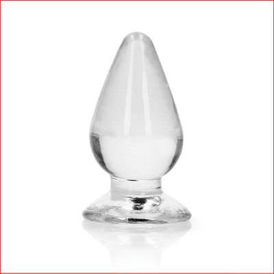 Crystal Clear 3.5" Butt Plug Clear