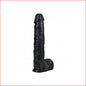 RealRock Ultra Straight w Balls 13" Black