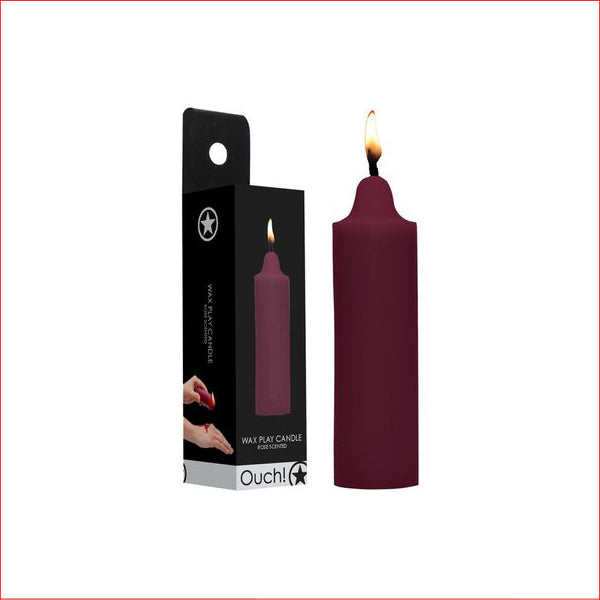 Ouch Wax Play Candle Rose Scented