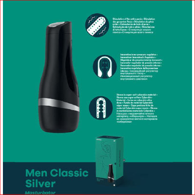 Satisfyer Men Classic Silver