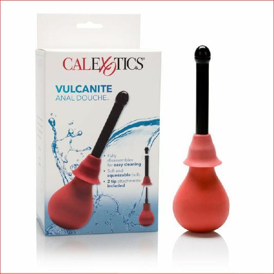 Vulcanite Anal Douche Red