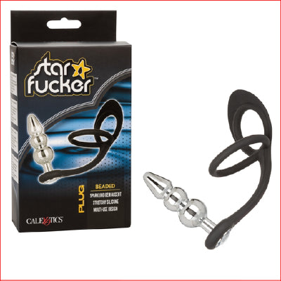 Star Fucker Beaded Plug