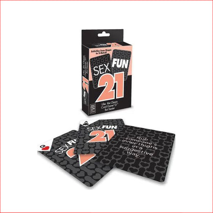 Sex Fun 21 Card Game