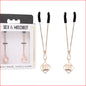Sex & Mischief BRAT Pearl Nipple Clips