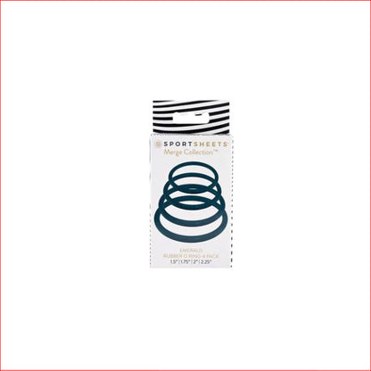 Sportsheets Navy O Ring - 4 Pack