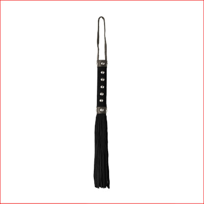 Whip Suede Flogger Black