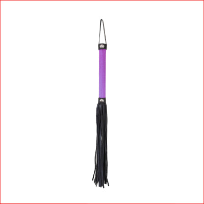 Whip Purple Satin Flogger