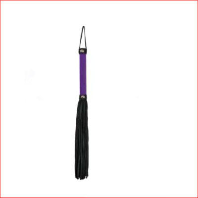 Whip Purple Suede/Velvet Handle