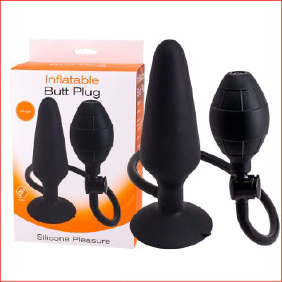 Inflatable Butt Plug Silicone Large