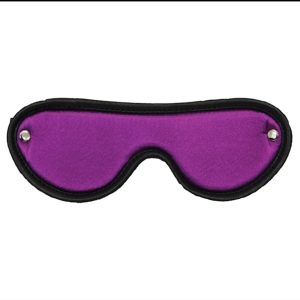 Blindfold Purple Satin