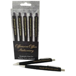 Offensive Office Pens 5pk