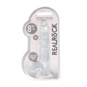 RealRock 8" Crystal Clear Transparent