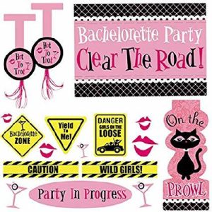 Bachelorette Car Decoration Kit d